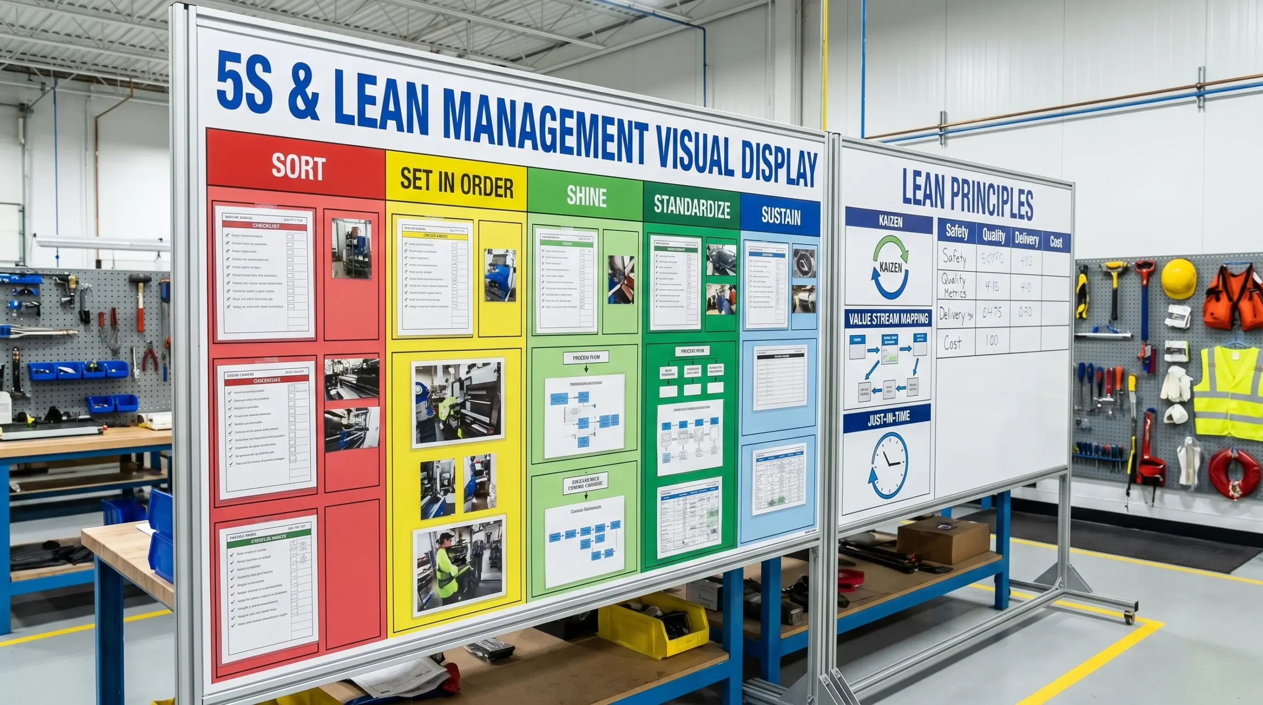 Affichage 5S & Lean