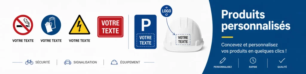 affichage de sécurité personnalisé
