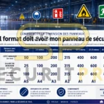 tableau affichage distance d'affichage , comment définir les dimensions d'un panneaux d'affichage securitpro
